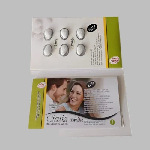 BOOK Cialis White 20mg 6 Tablets