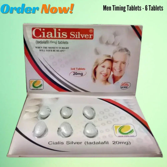 BOOK Cialis Silver 20mg 6 Tablet book