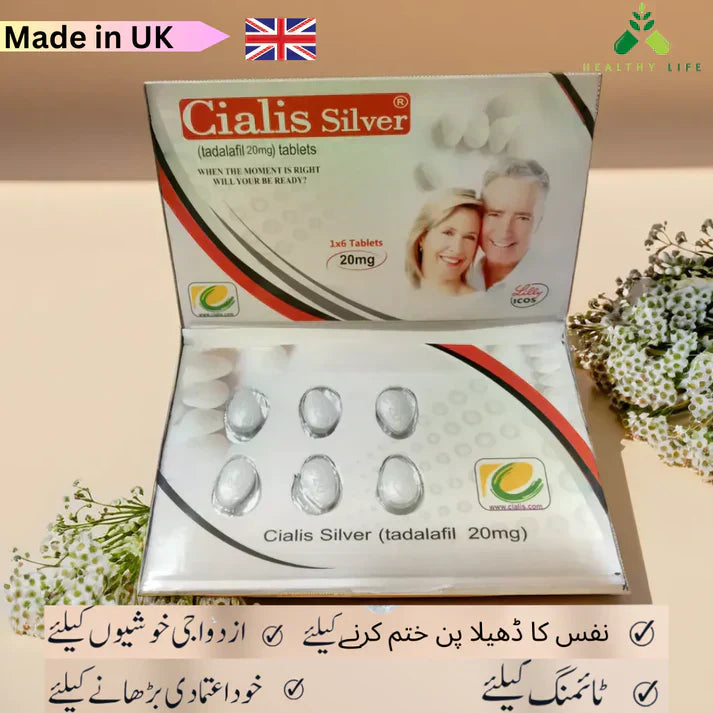 BOOK Cialis Silver 20mg 6 Tablet book